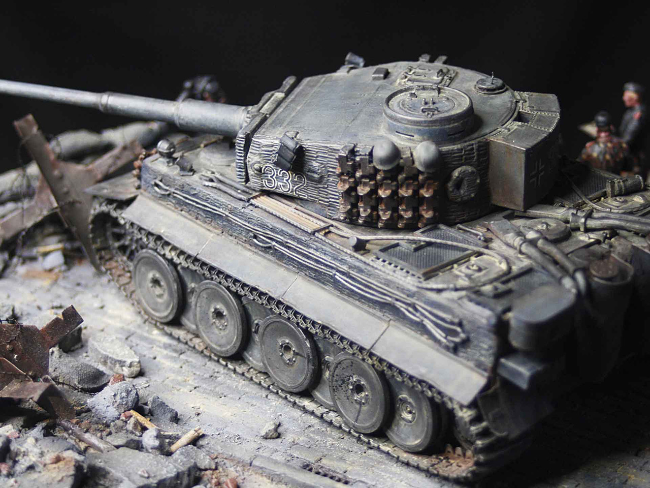 Диорамы и виньетки: T-VI «Тигр», фото #7