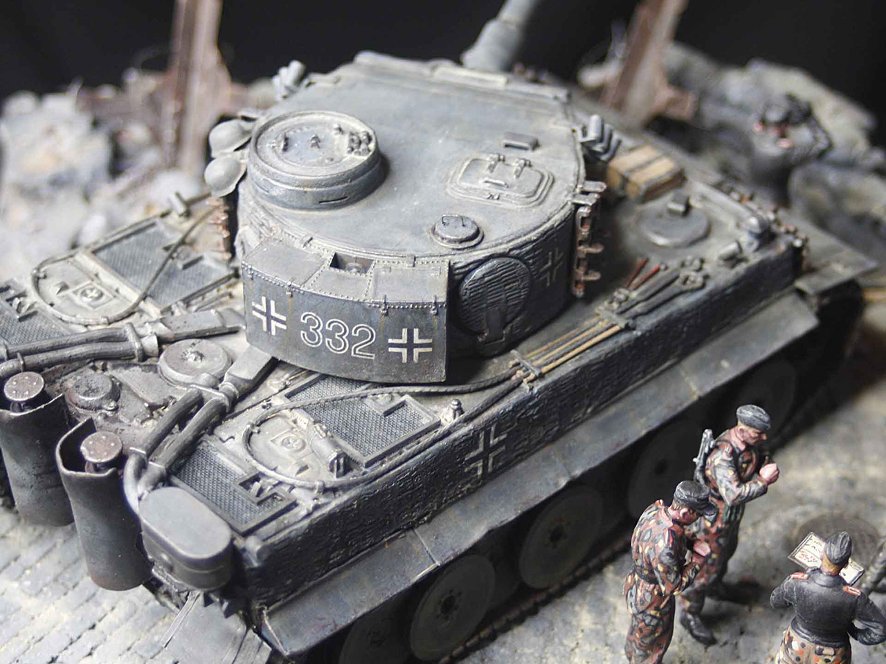 Диорамы и виньетки: T-VI «Тигр», фото #8