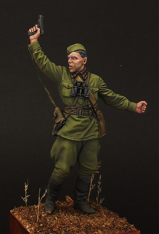 Figures: Red Army political instructor