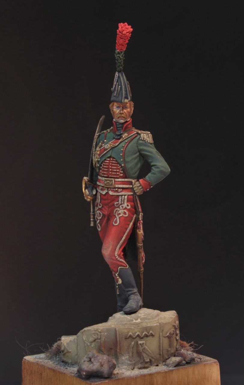 Figures: Napoleon's escort officer, Egypt 1798, photo #1
