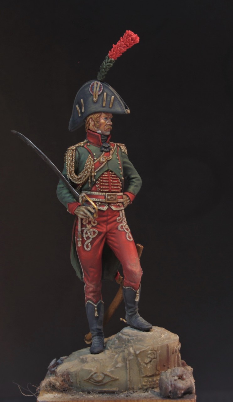 Figures: Napoleon's escort officer, Egypt 1798, photo #2