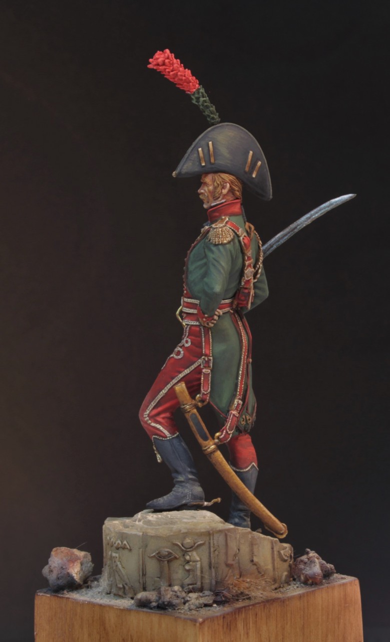 Figures: Napoleon's escort officer, Egypt 1798, photo #3