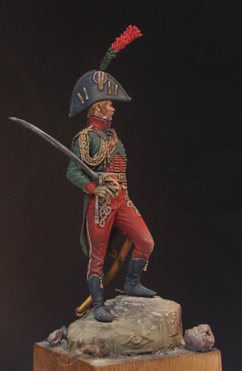 Figures: Napoleon's escort officer, Egypt 1798, photo #4