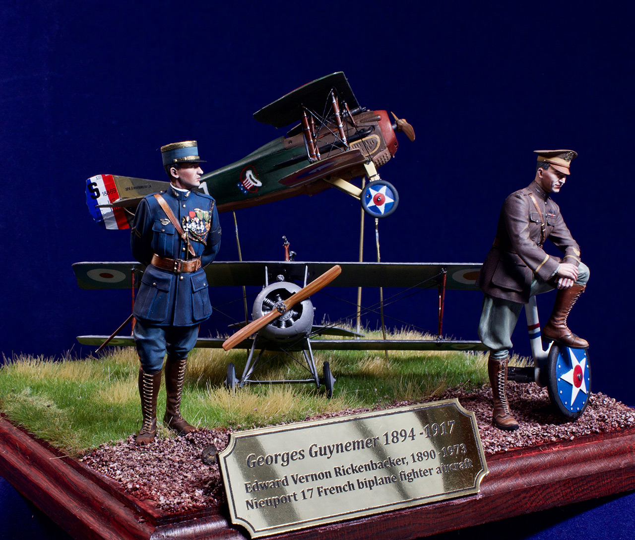 Dioramas and Vignettes: George Guynemer and Eddy Rickenbacker, photo #1