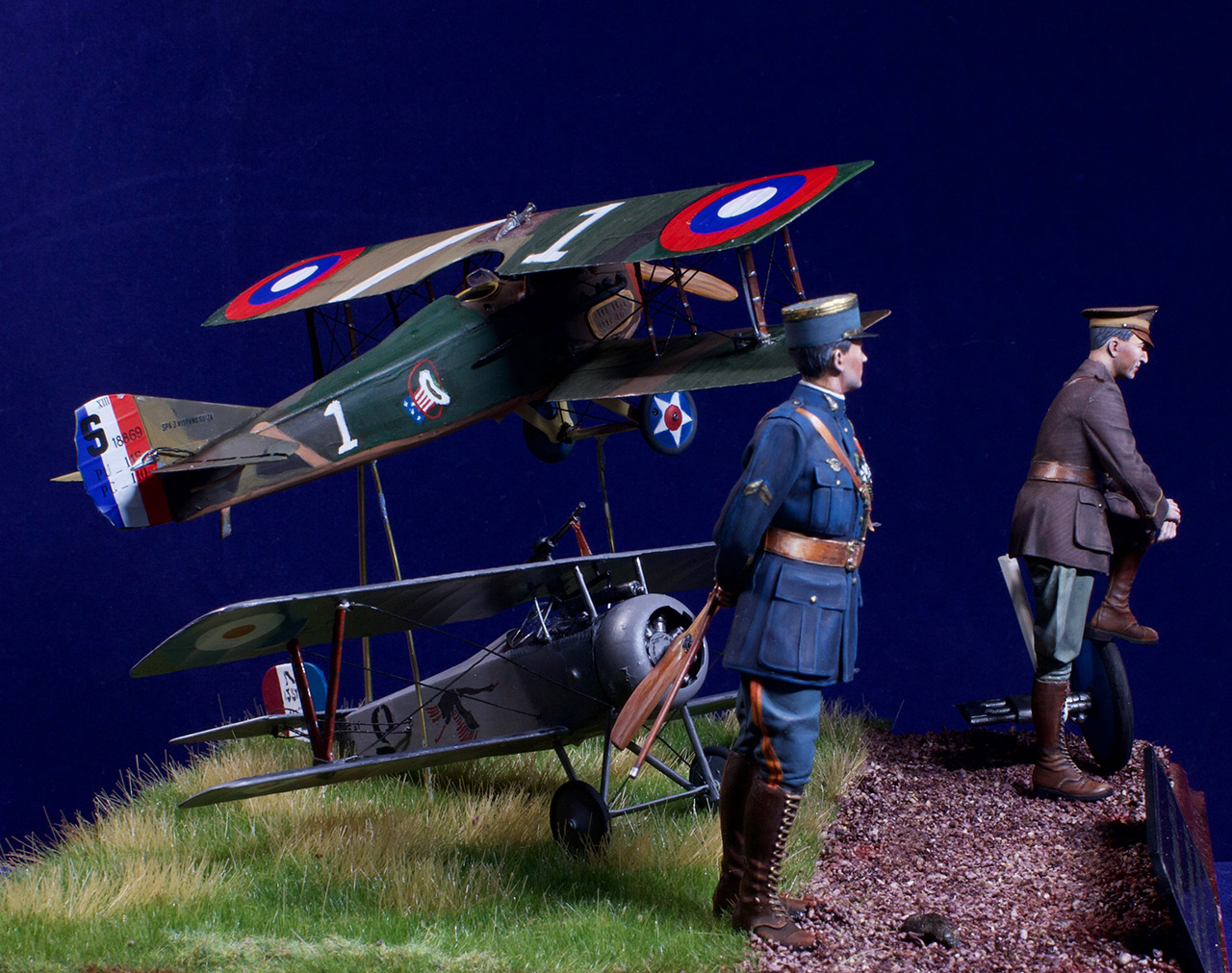 Dioramas and Vignettes: George Guynemer and Eddy Rickenbacker, photo #2