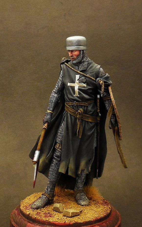 Figures: Templar knight, 13th AD, photo #1