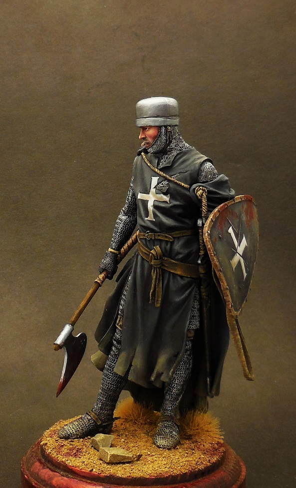 Figures: Templar knight, 13th AD, photo #2
