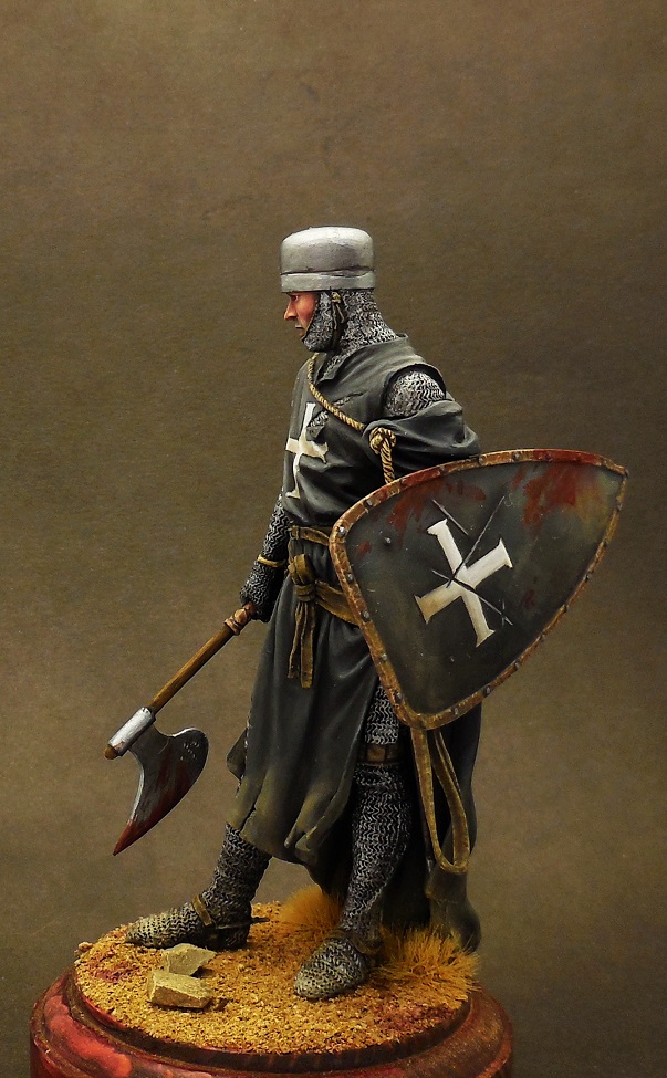Figures: Templar knight, 13th AD, photo #3