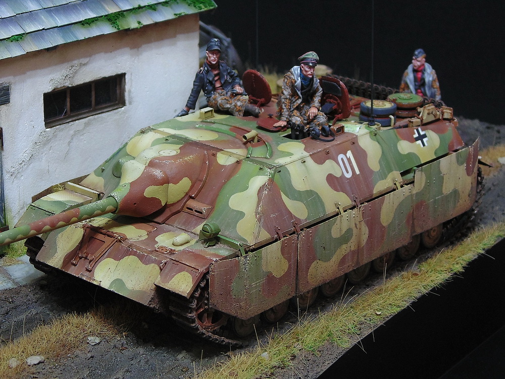 Диорамы и виньетки: Jagdpanzer IV L/70V, весна 45-го, фото #12