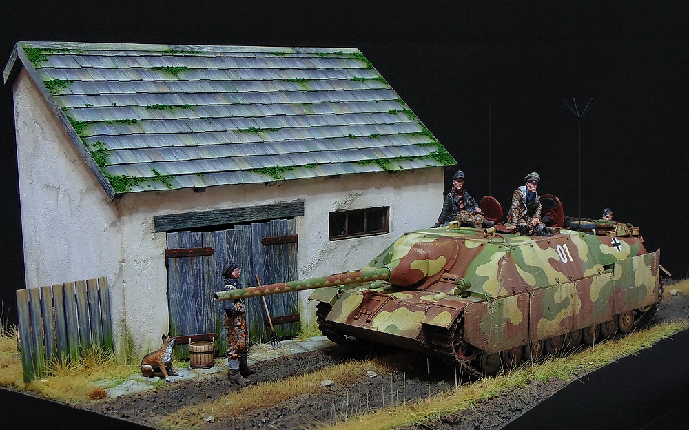 Диорамы и виньетки: Jagdpanzer IV L/70V, весна 45-го, фото #13