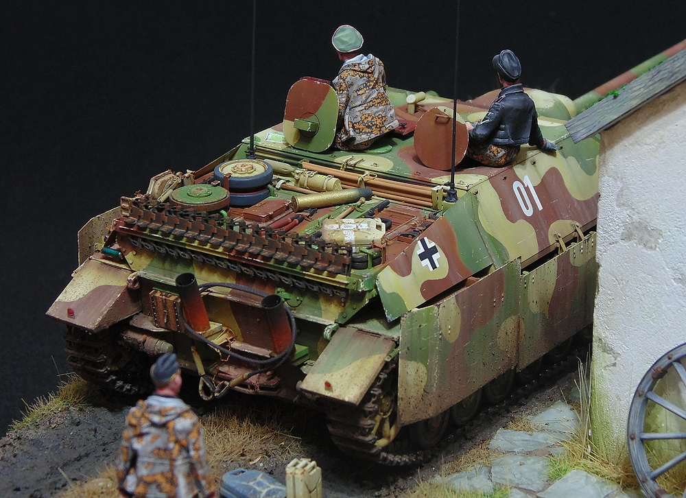 Диорамы и виньетки: Jagdpanzer IV L/70V, весна 45-го, фото #8