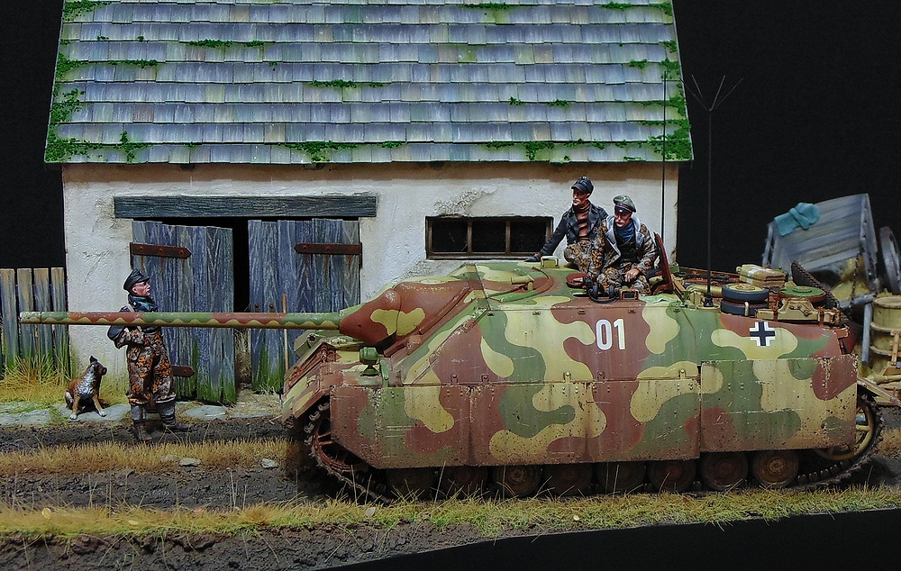 Dioramas and Vignettes: Jagdpanzer IV L/70V, spring 1945, photo #9