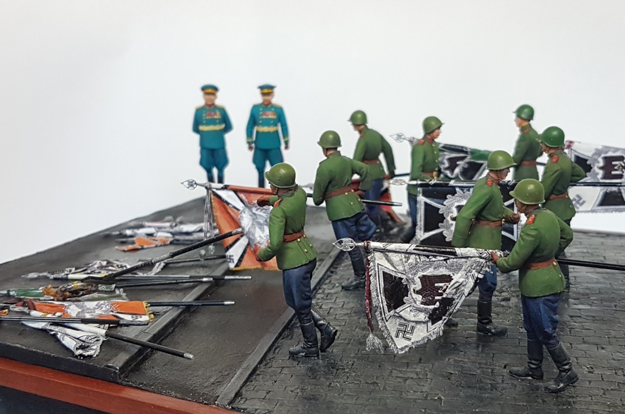 Диорамы и виньетки: Парад Победы, 1945, фото #6