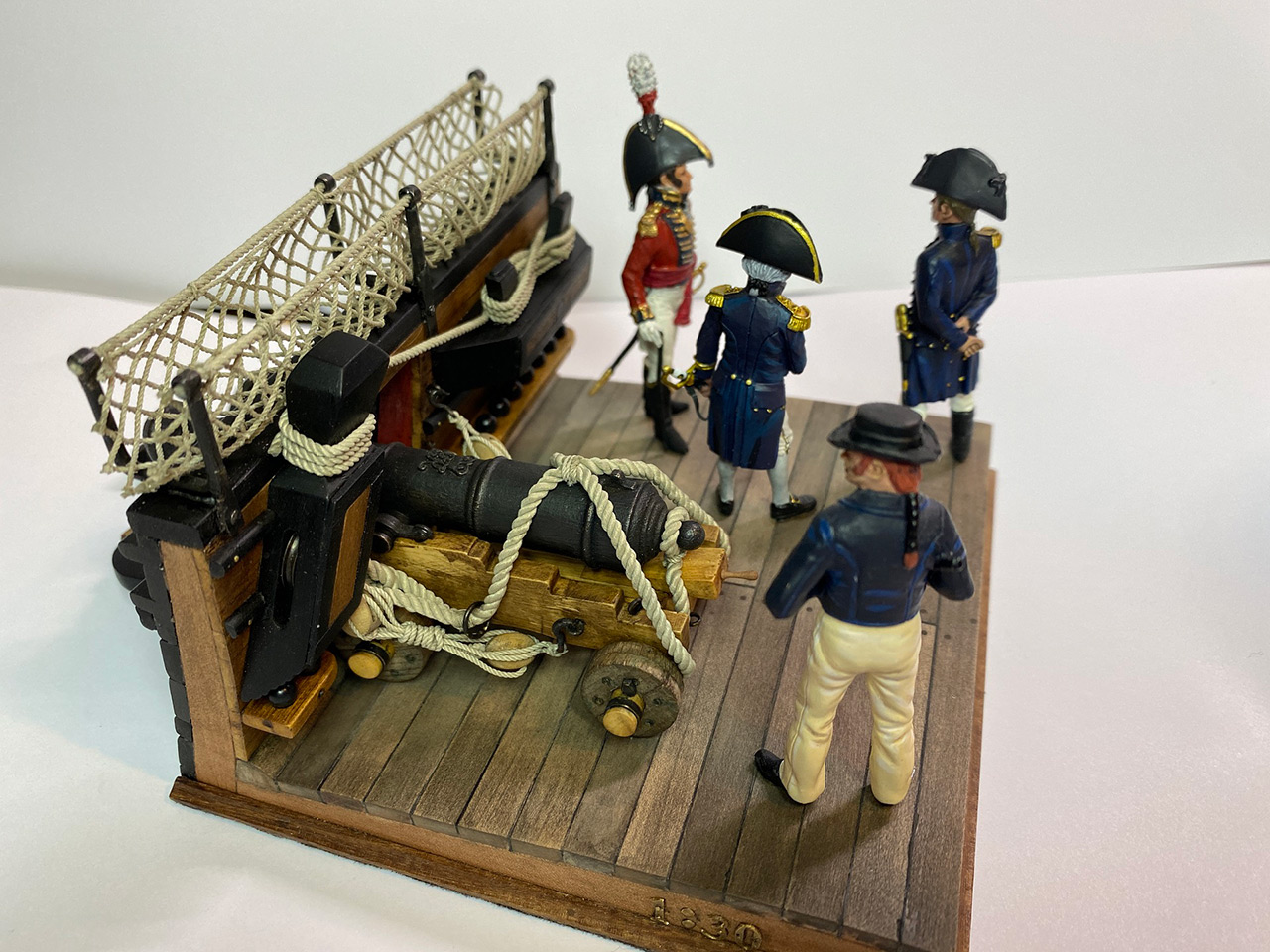 Dioramas and Vignettes: HMS Victory. Section of quarterdeck, photo #3