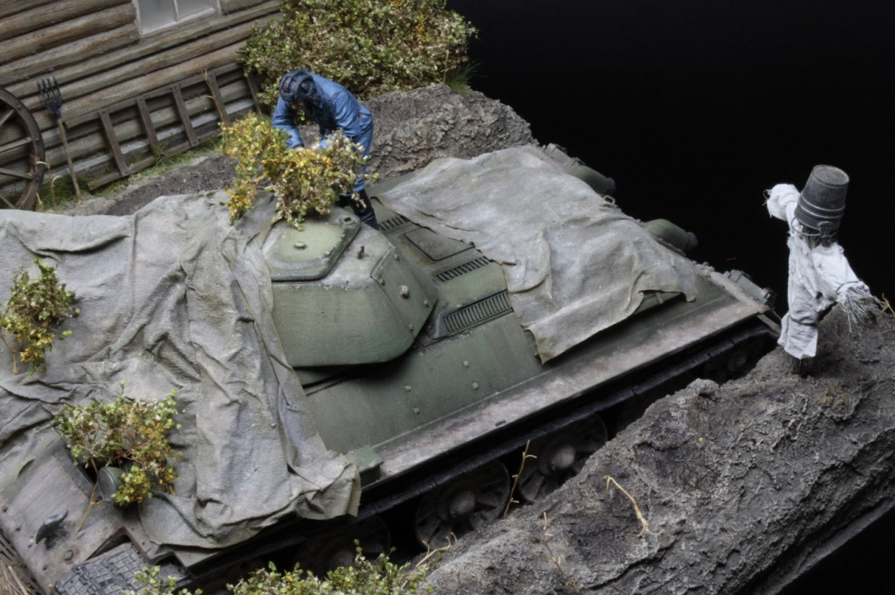 Dioramas and Vignettes: Retreat before the defense, photo #10