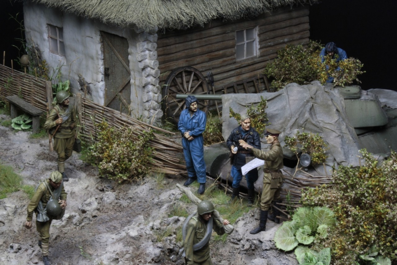 Dioramas and Vignettes: Retreat before the defense, photo #11