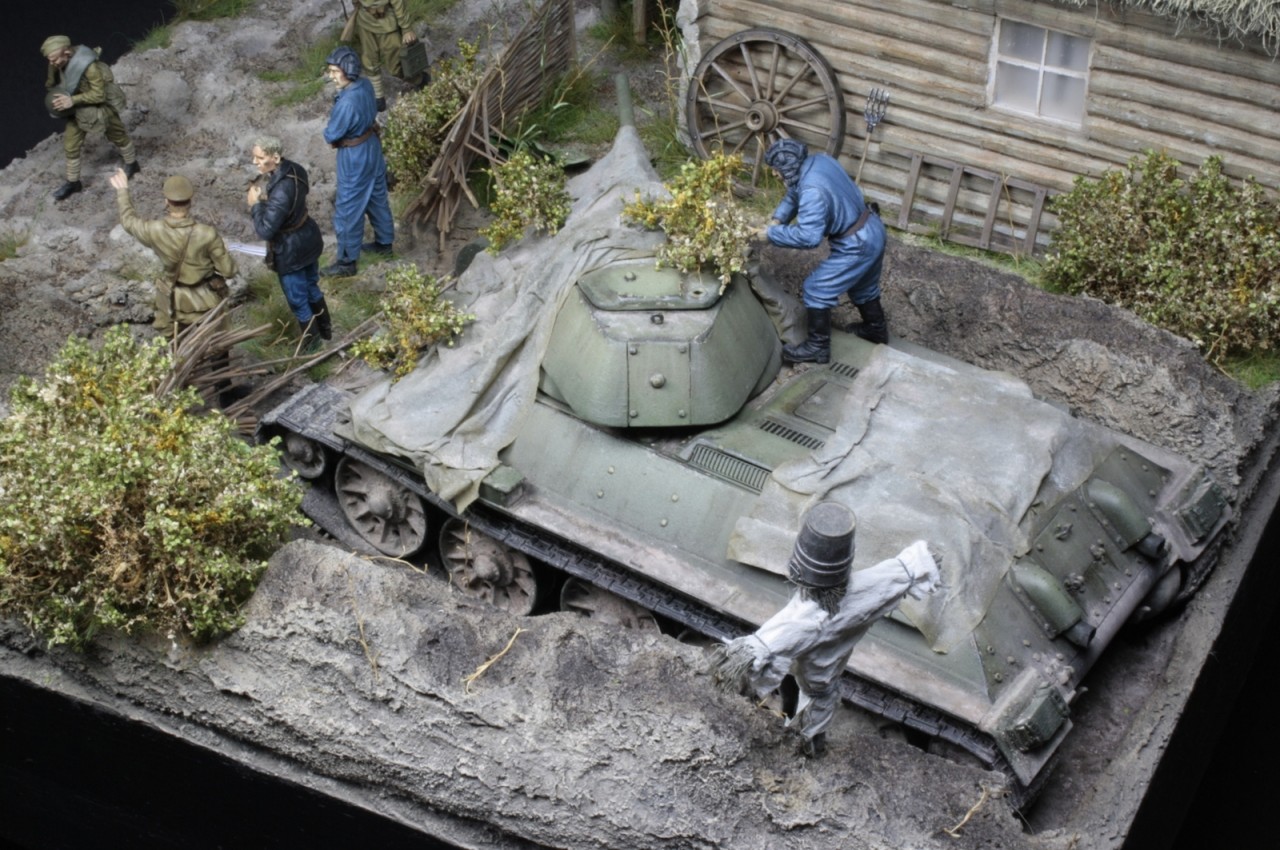 Dioramas and Vignettes: Retreat before the defense, photo #13