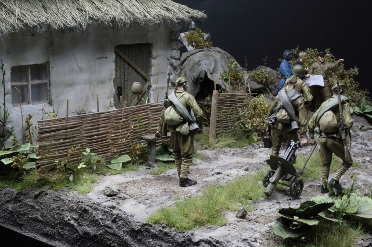 Dioramas and Vignettes: Retreat before the defense, photo #4