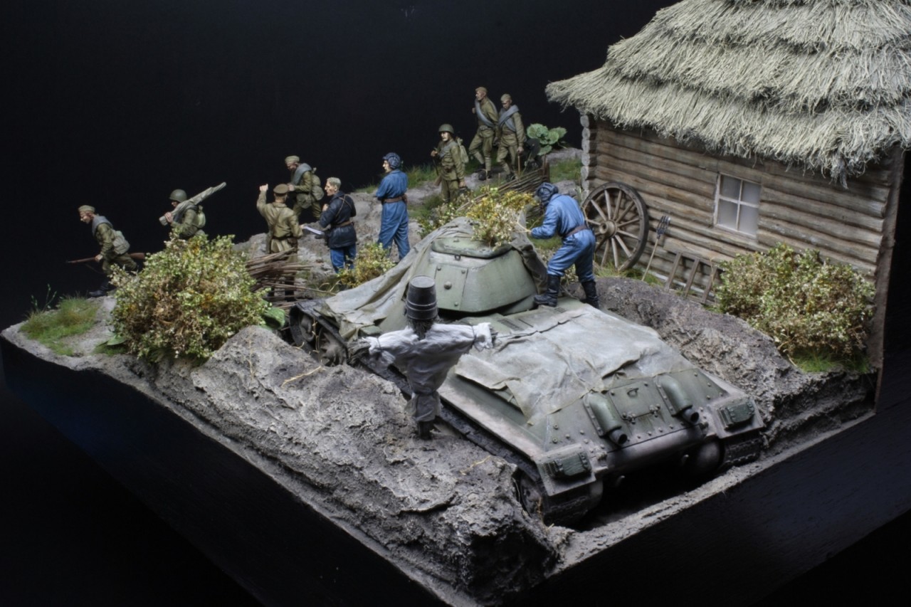 Dioramas and Vignettes: Retreat before the defense, photo #5