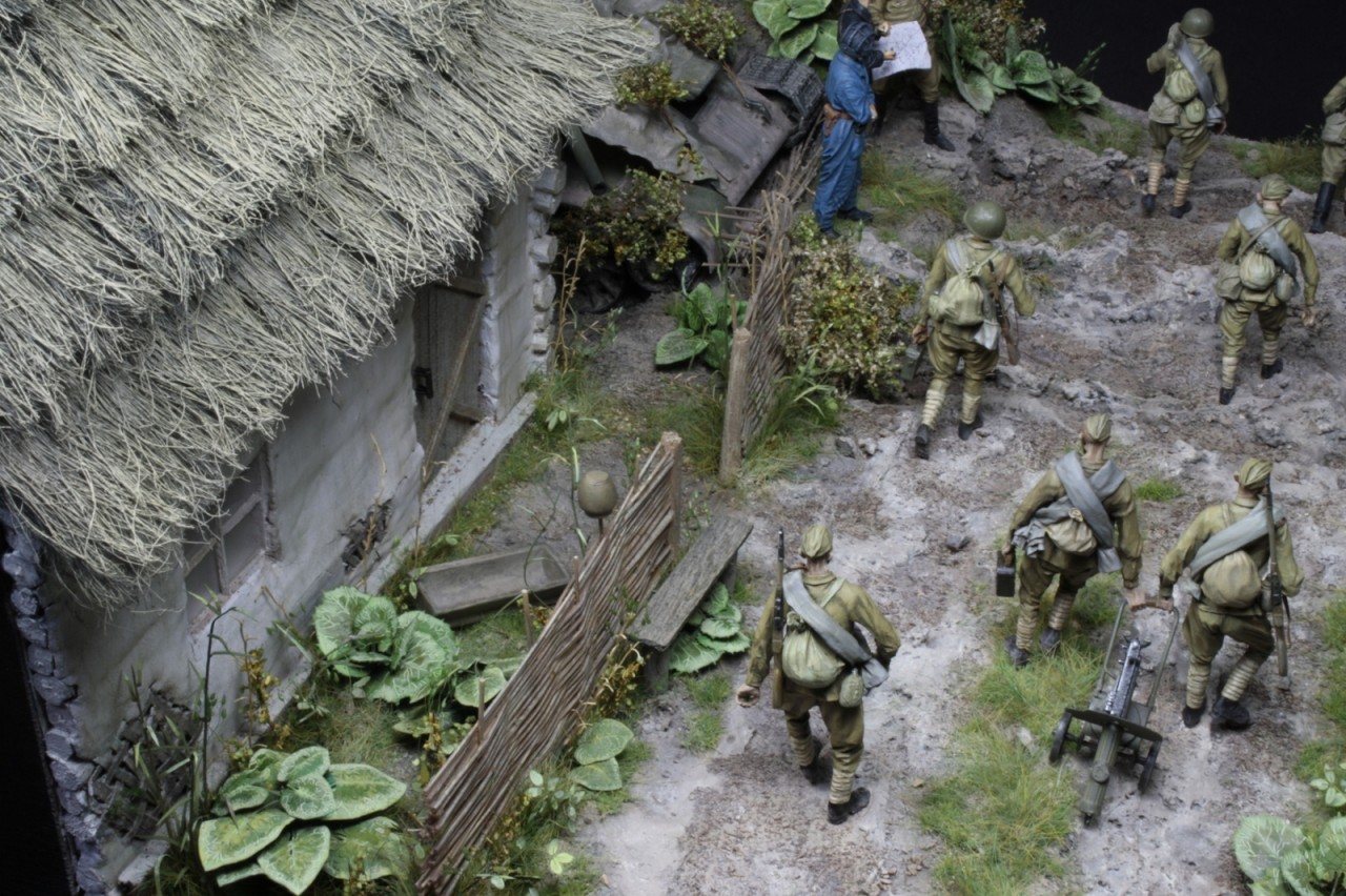 Dioramas and Vignettes: Retreat before the defense, photo #7