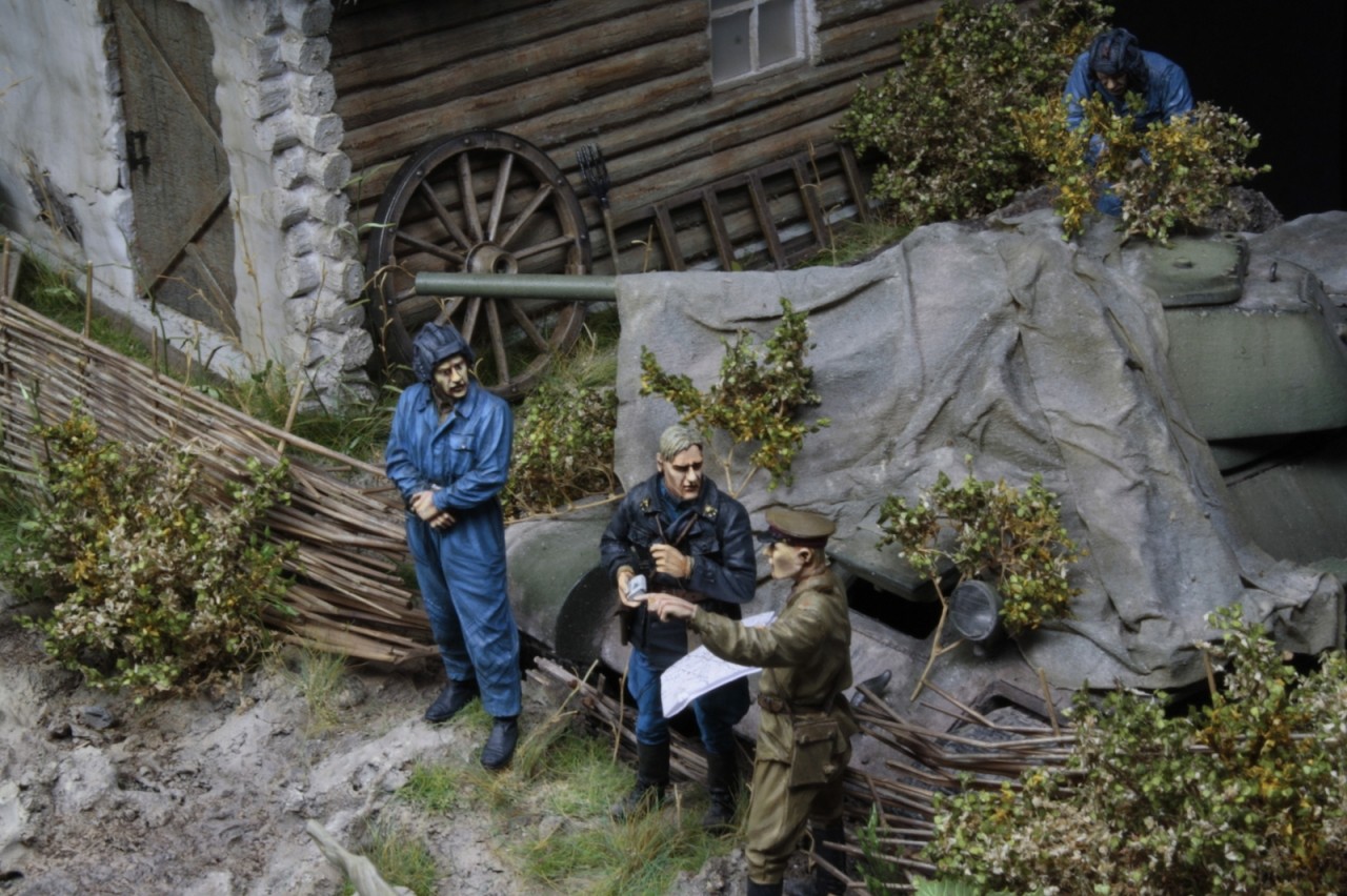 Dioramas and Vignettes: Retreat before the defense, photo #9
