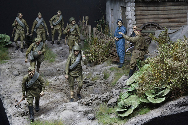 Dioramas and Vignettes: Retreat before the defense