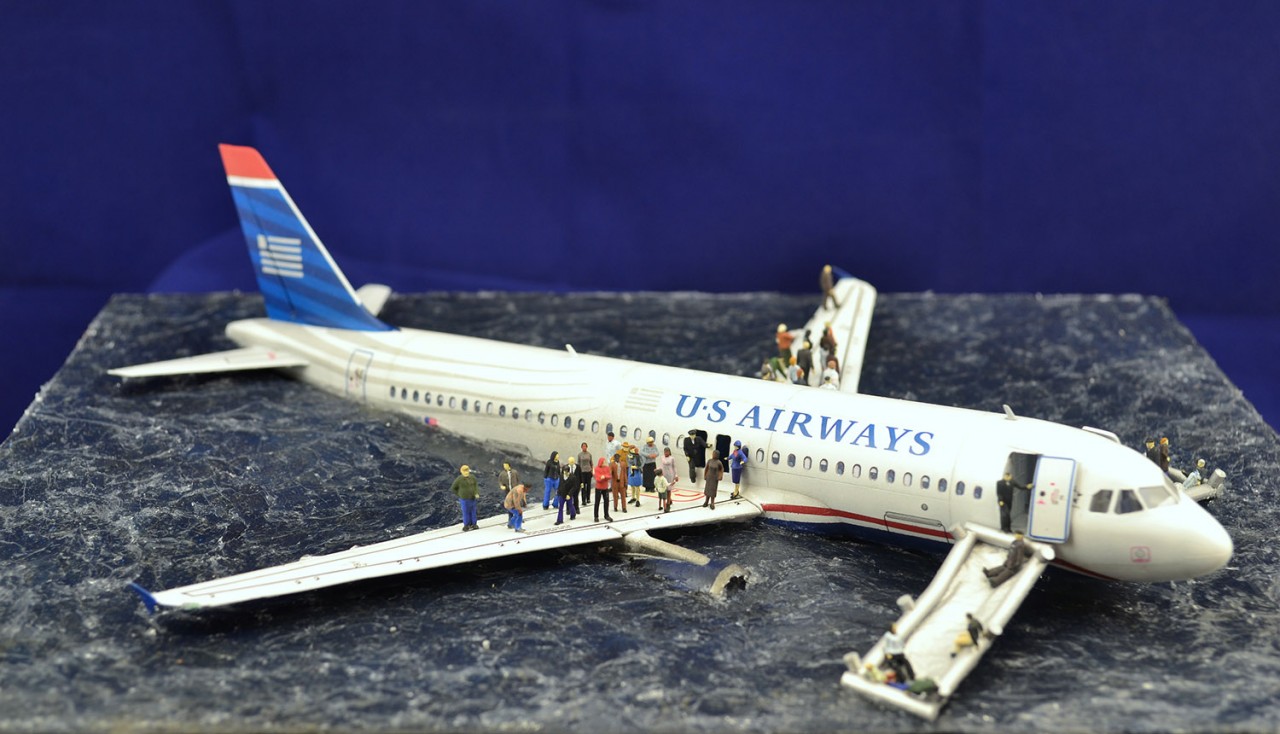 Dioramas and Vignettes: A320: the Hudson Wonder, photo #1