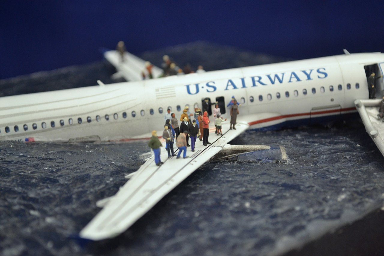 Dioramas and Vignettes: A320: the Hudson Wonder, photo #10