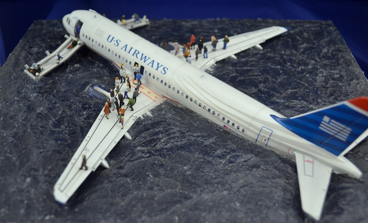 Dioramas and Vignettes: A320: the Hudson Wonder, photo #4