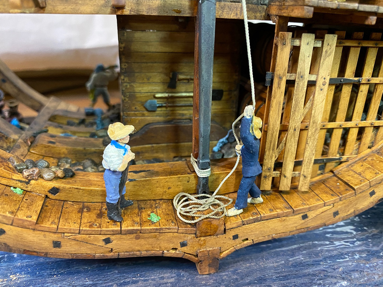 Dioramas and Vignettes: Section of «Bonhomme Richard» frigate, photo #19