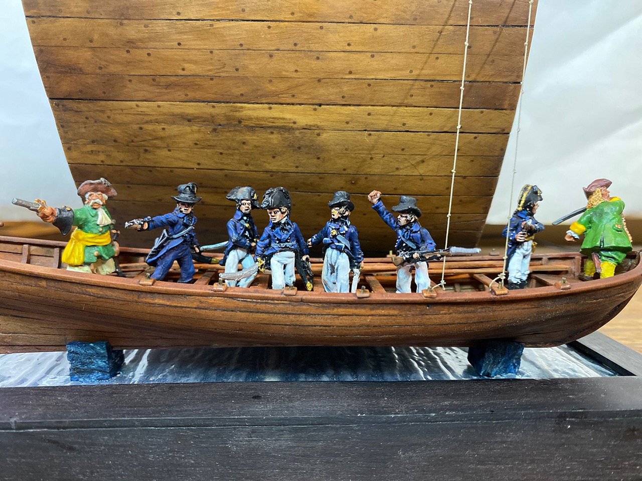 Dioramas and Vignettes: Section of «Bonhomme Richard» frigate, photo #29