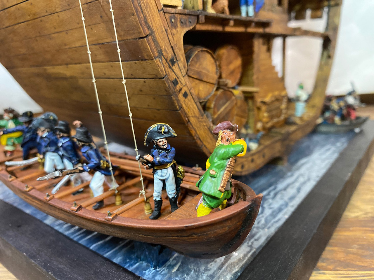 Dioramas and Vignettes: Section of «Bonhomme Richard» frigate, photo #33