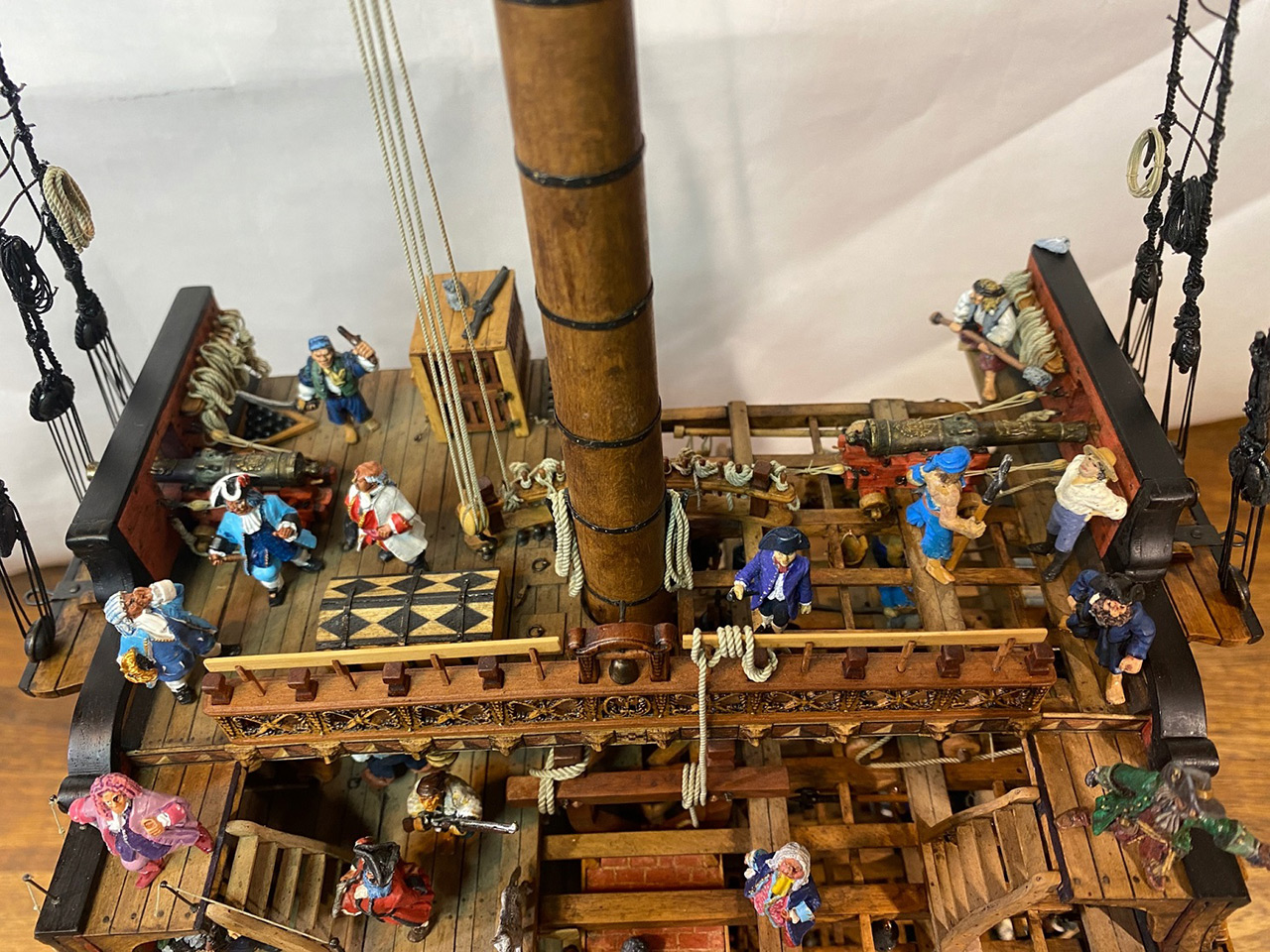 Dioramas and Vignettes: Section of «Bonhomme Richard» frigate, photo #5