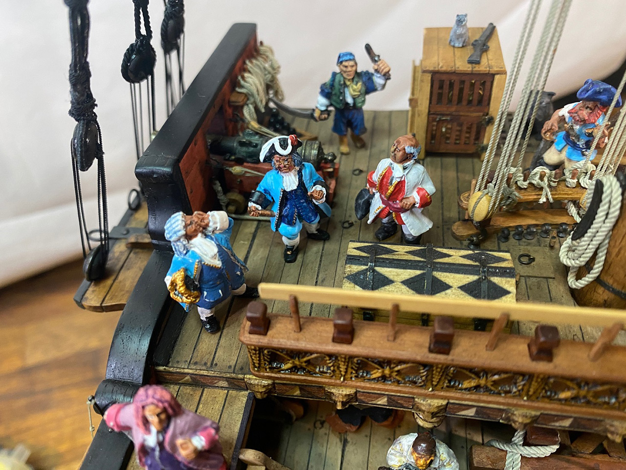 Dioramas and Vignettes: Section of «Bonhomme Richard» frigate, photo #7