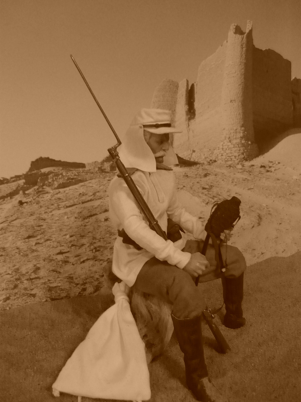Figures: Soldier of 2nd Turkestan btn, 1873, photo #11
