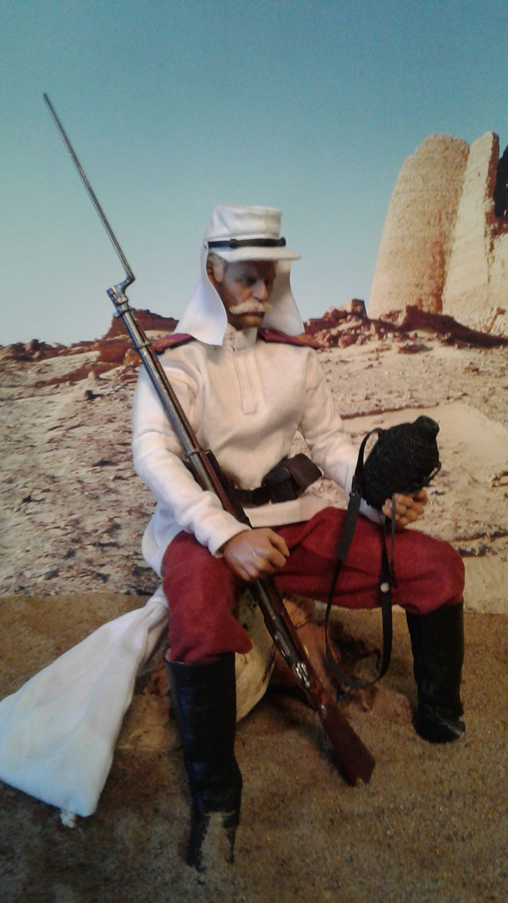 Фигурки: Нижний чин 2-го Туркестанского батальона, 1873, фото #6