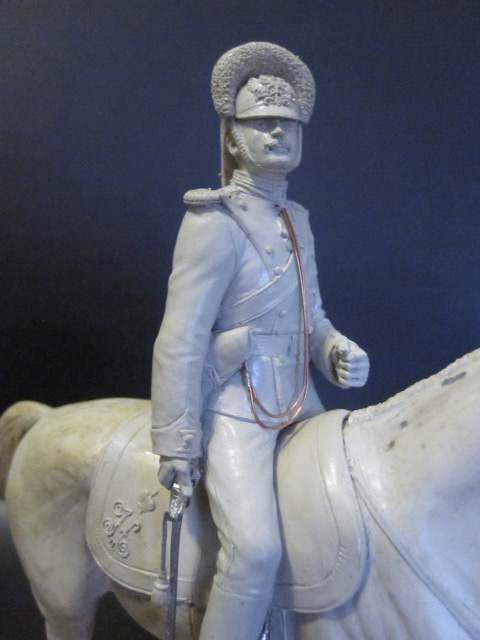 Sculpture: Poruchik, Leib Guard mounted grenadiers, 1913, photo #8