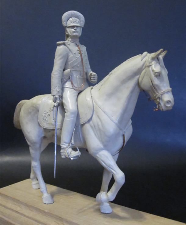 Sculpture: Poruchik, Leib Guard mounted grenadiers, 1913