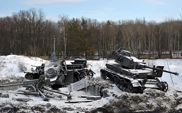 Dioramas and Vignettes: The War. And then the long and cold winter