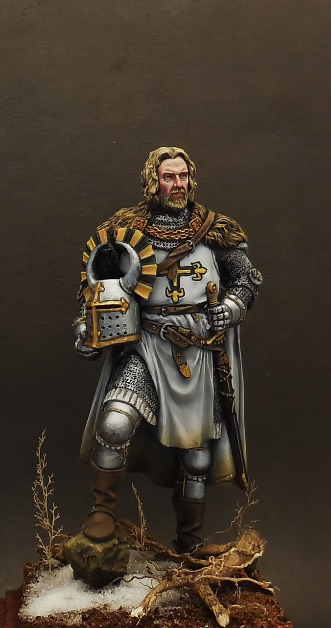 Figures: Teutonic knight, 14th AD, photo #1