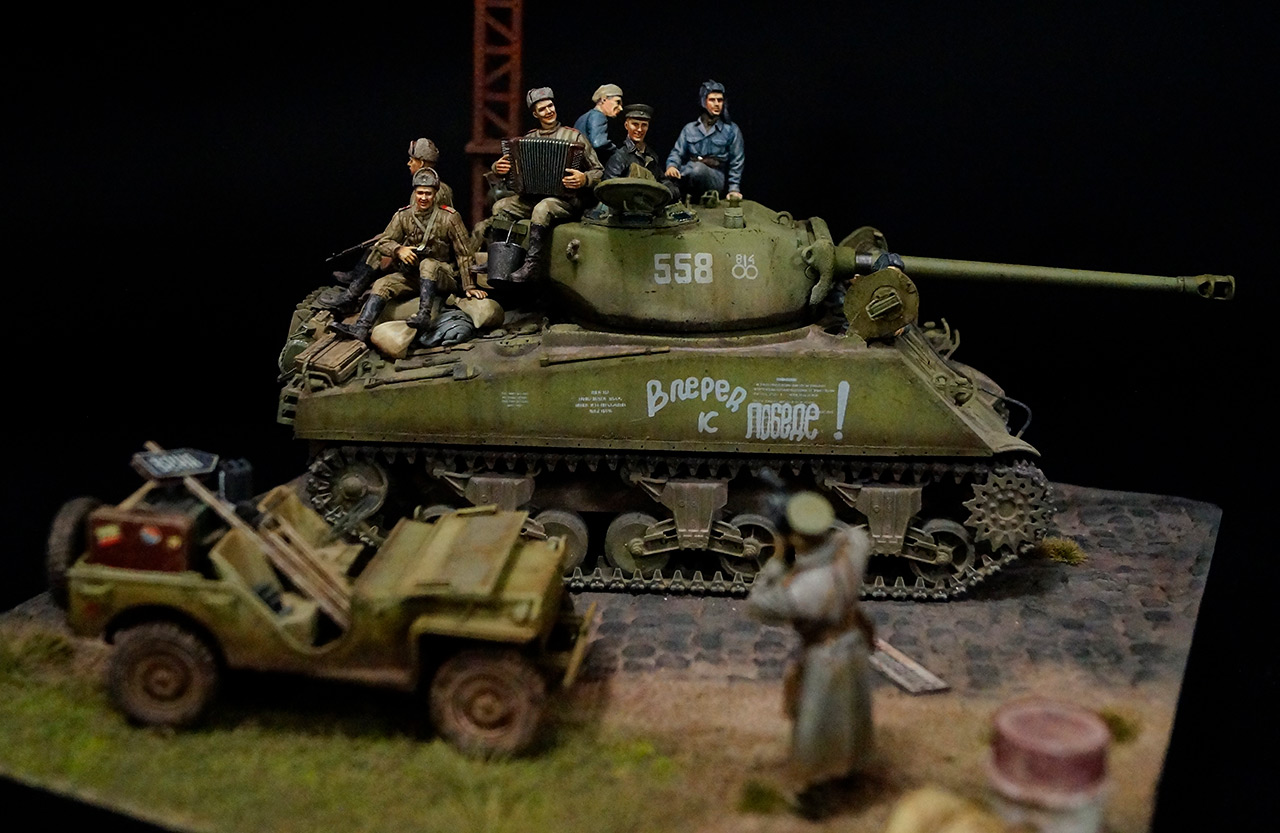 Dioramas and Vignettes: Red Army Sherman, photo #2