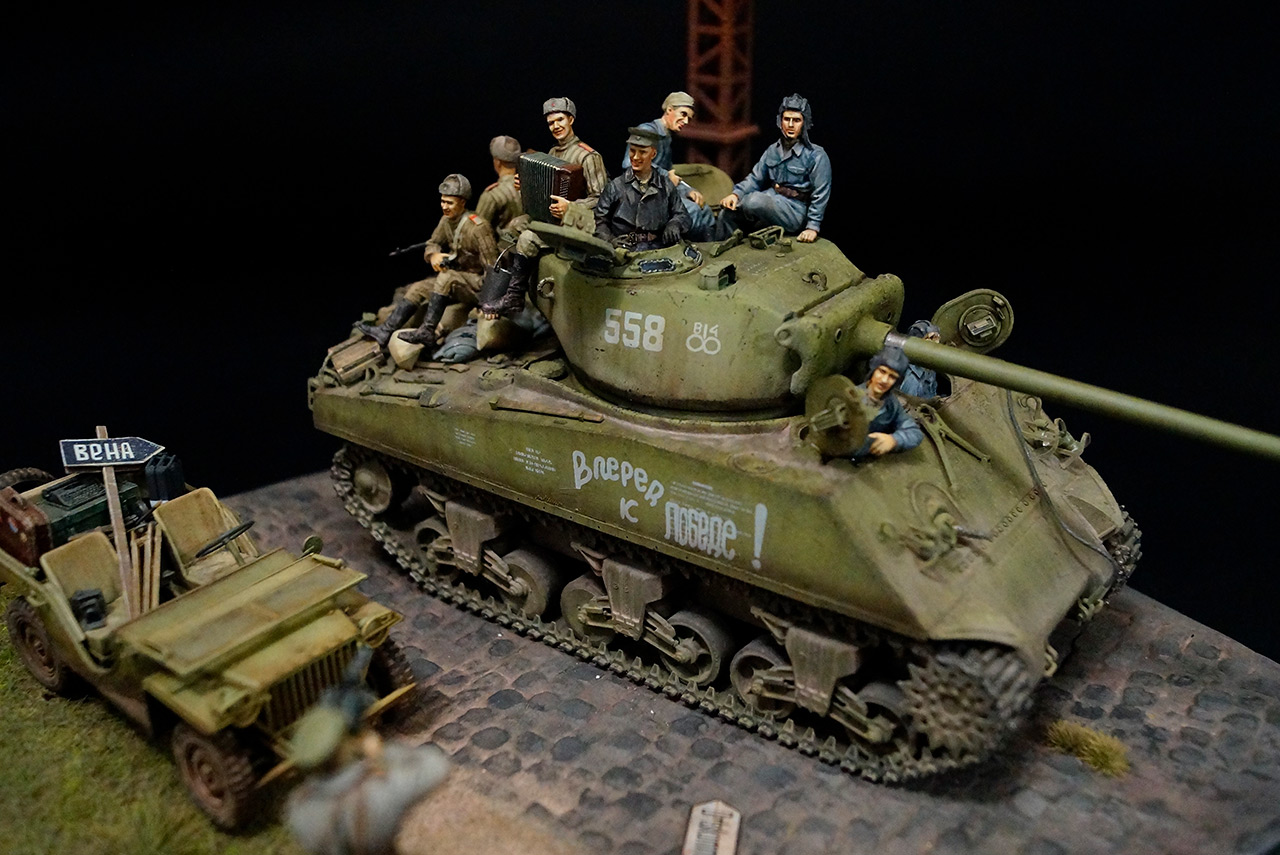 Dioramas and Vignettes: Red Army Sherman, photo #4