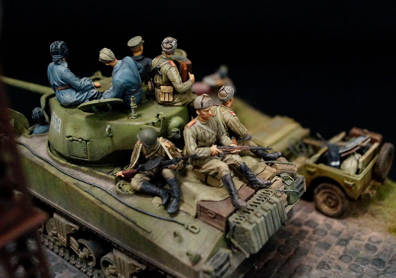 Dioramas and Vignettes: Red Army Sherman, photo #5