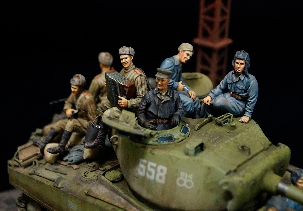 Dioramas and Vignettes: Red Army Sherman, photo #7
