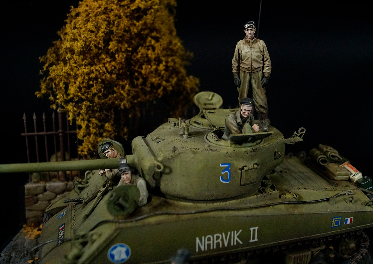 Диорамы и виньетки: &laquo;Шерман&raquo; Свободной Франции, фото #5