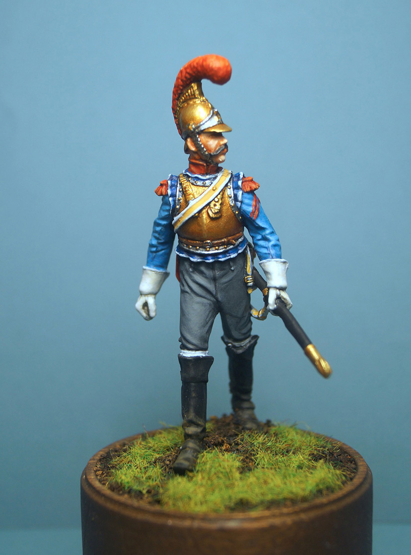 Figures: Private, 2nd carabineers, 1814-15, photo #1