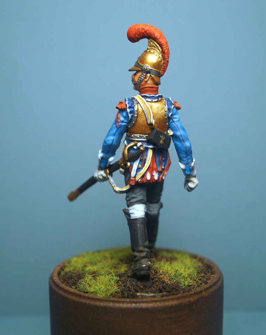 Figures: Private, 2nd carabineers, 1814-15, photo #10