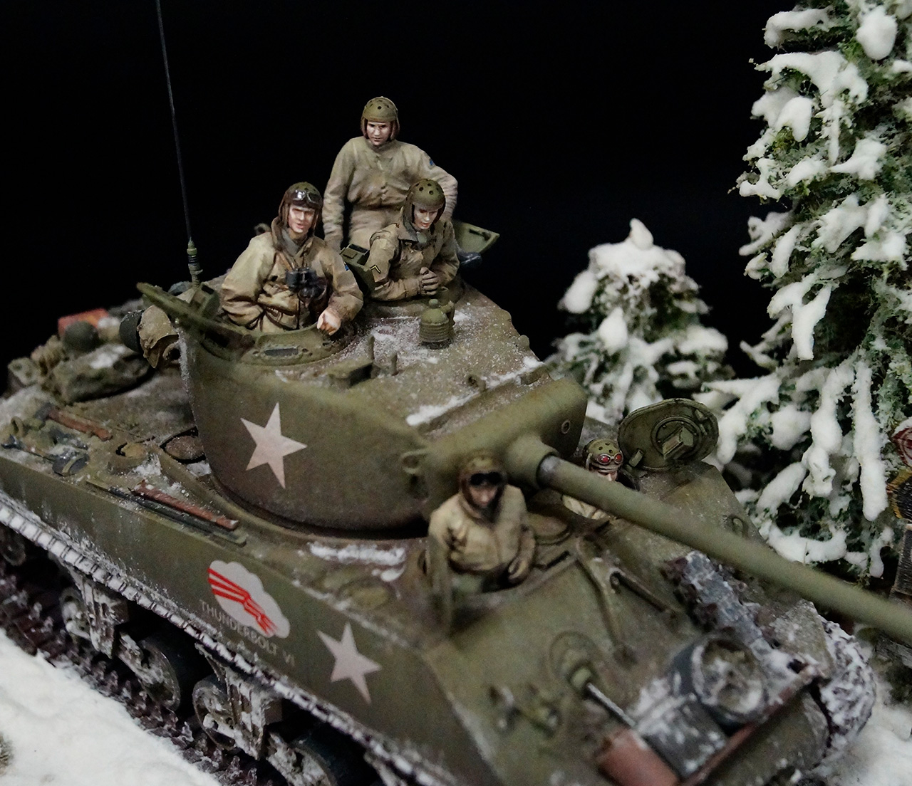 Dioramas and Vignettes: Sherman of Major Abrams, photo #4
