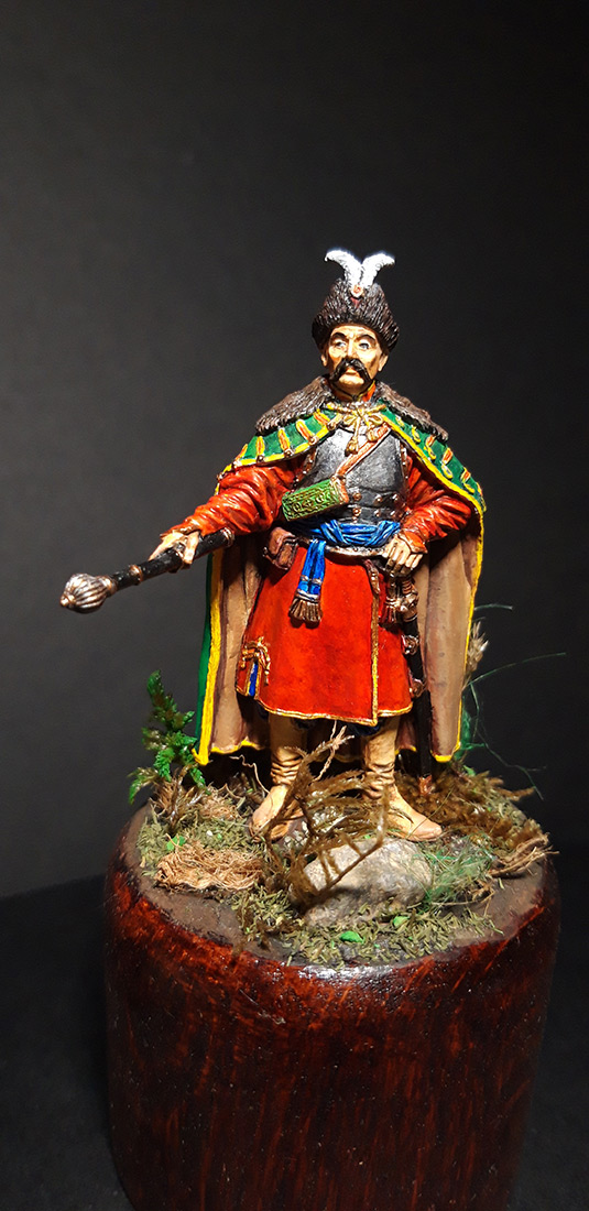 Figures: Cossacks colonel, 17th cent., photo #1
