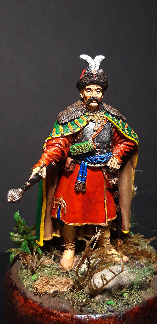 Figures: Cossacks colonel, 17th cent., photo #2